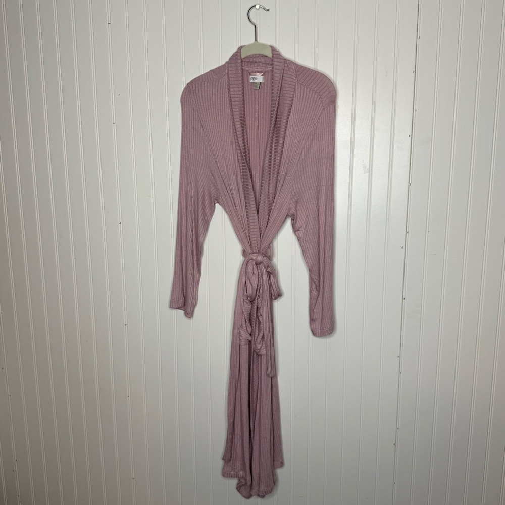 Nordstrom Rack Heavyweight Ribbed Short Robe Size XS - Picture 1 of 7